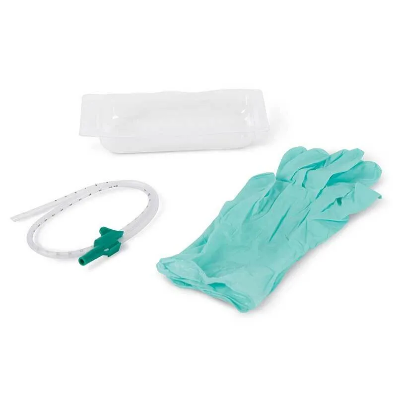 Medical Sterile Suction Catheter Kit Packaged with 50X15X30cm/50 Sets