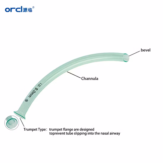 Medical Disposable PVC Nasopharyngeal Airway with CE & ISO